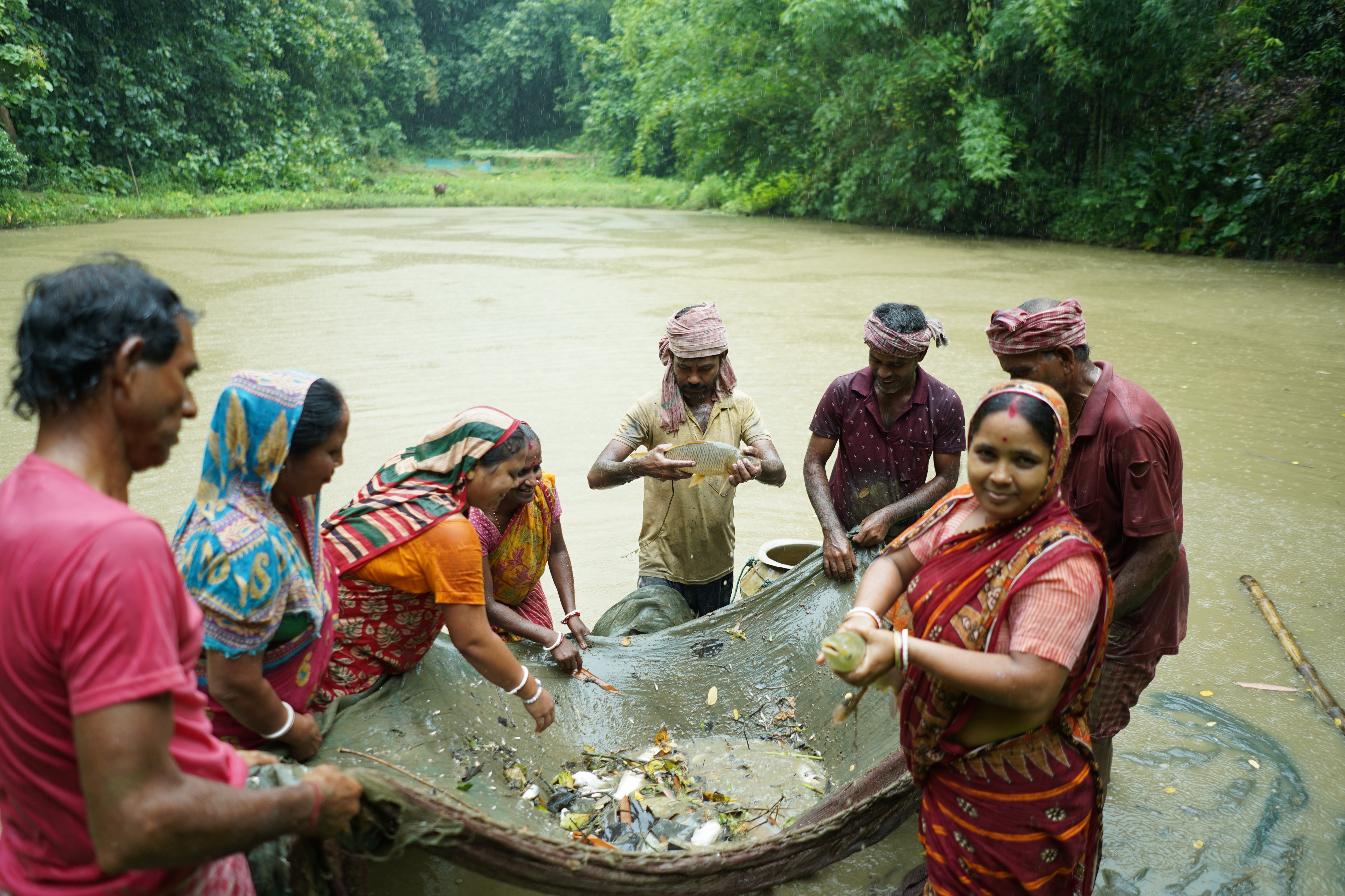 Aeration and water quality monitoring