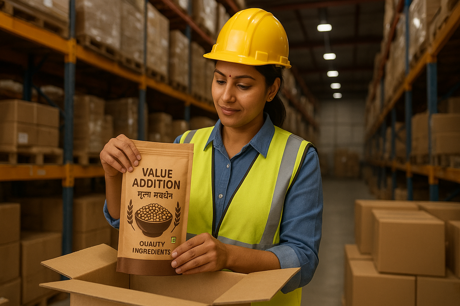 Packaging and branding for value addition