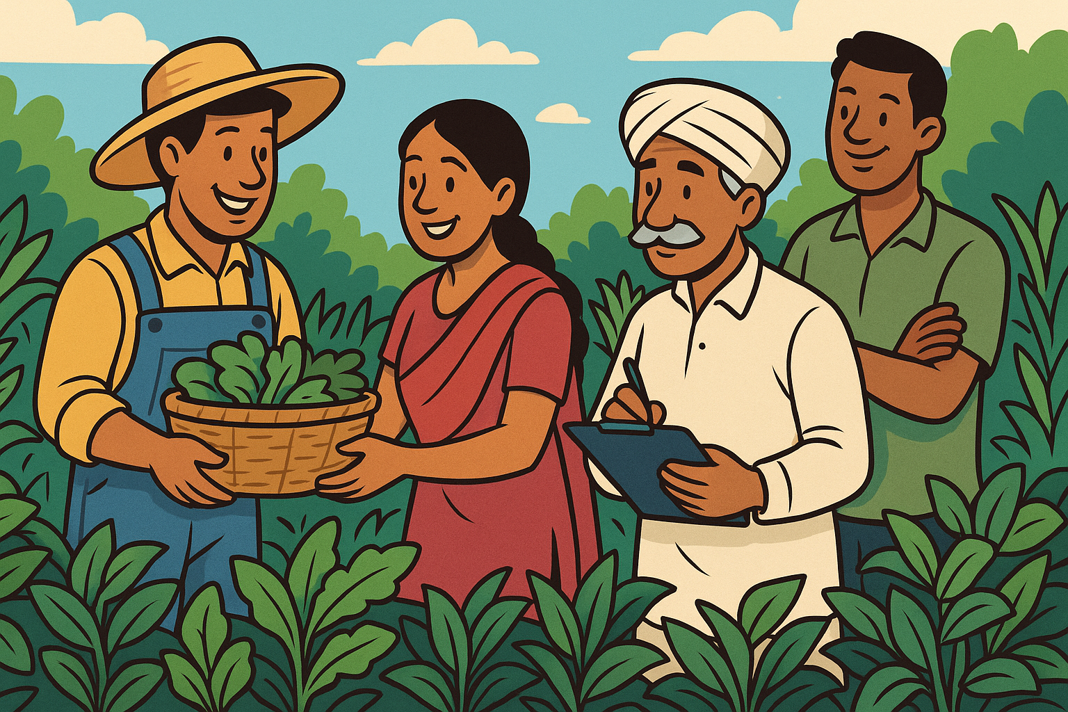 Producer Group grading and packing value-added products